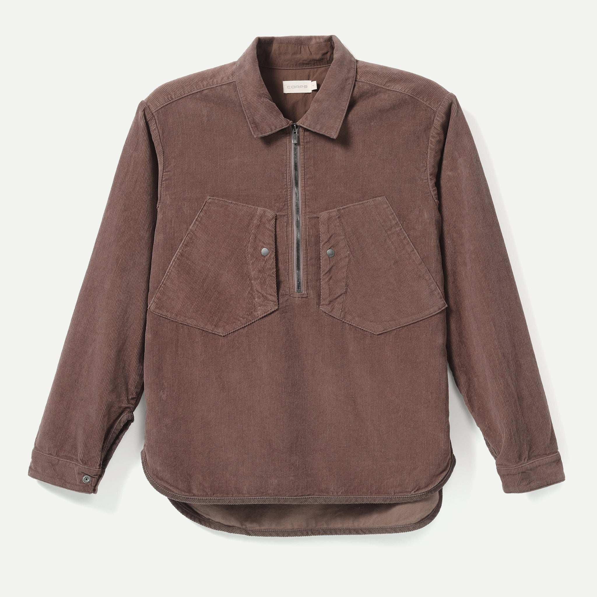Corpsware Half Zip Work Shirt - Corduroy – DSPTCH