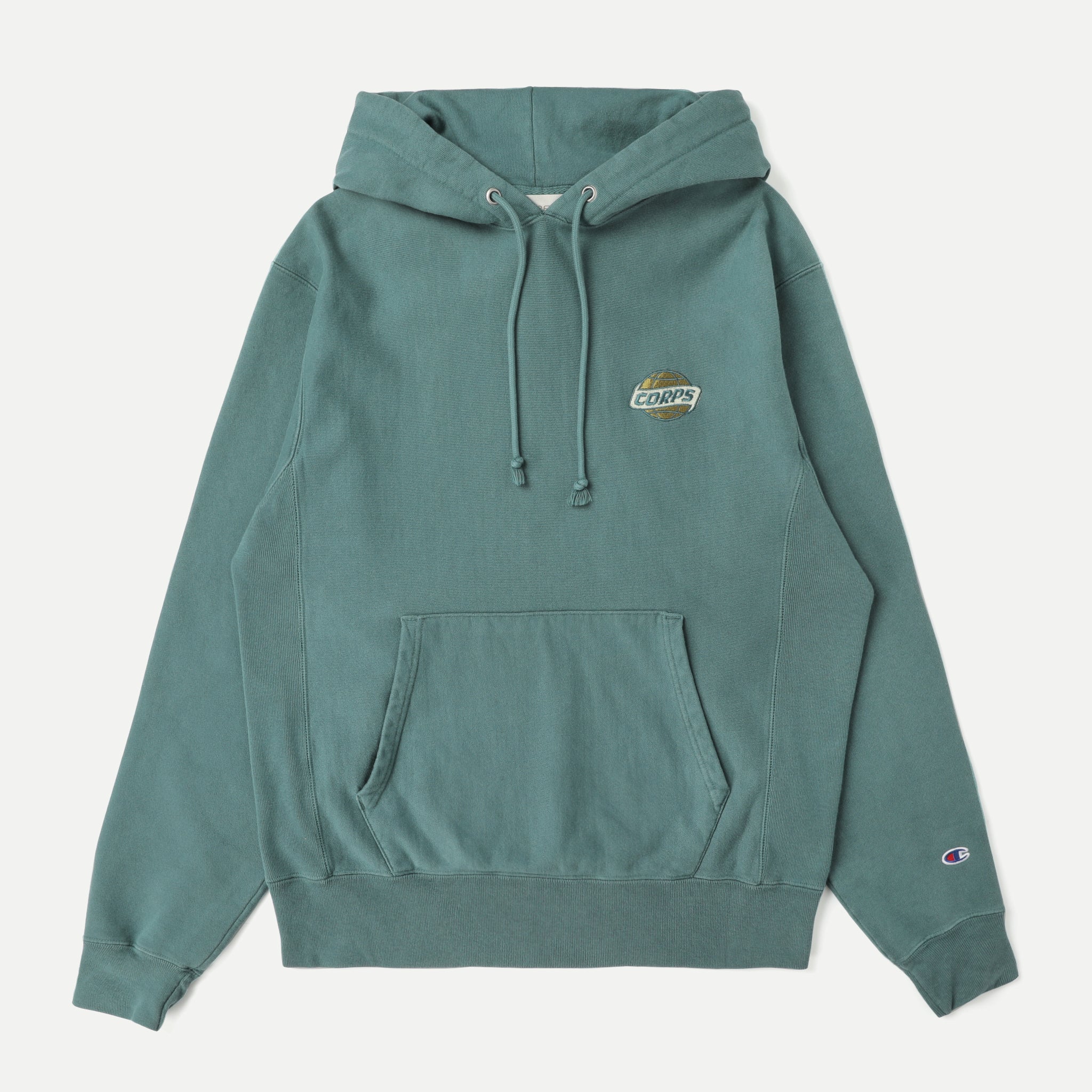 トップス C.E WASHED PRESTIGIOUSNESS HOODY WASHED MIDNIGHT ZIP UP HOODIE – TAUPE MERCH