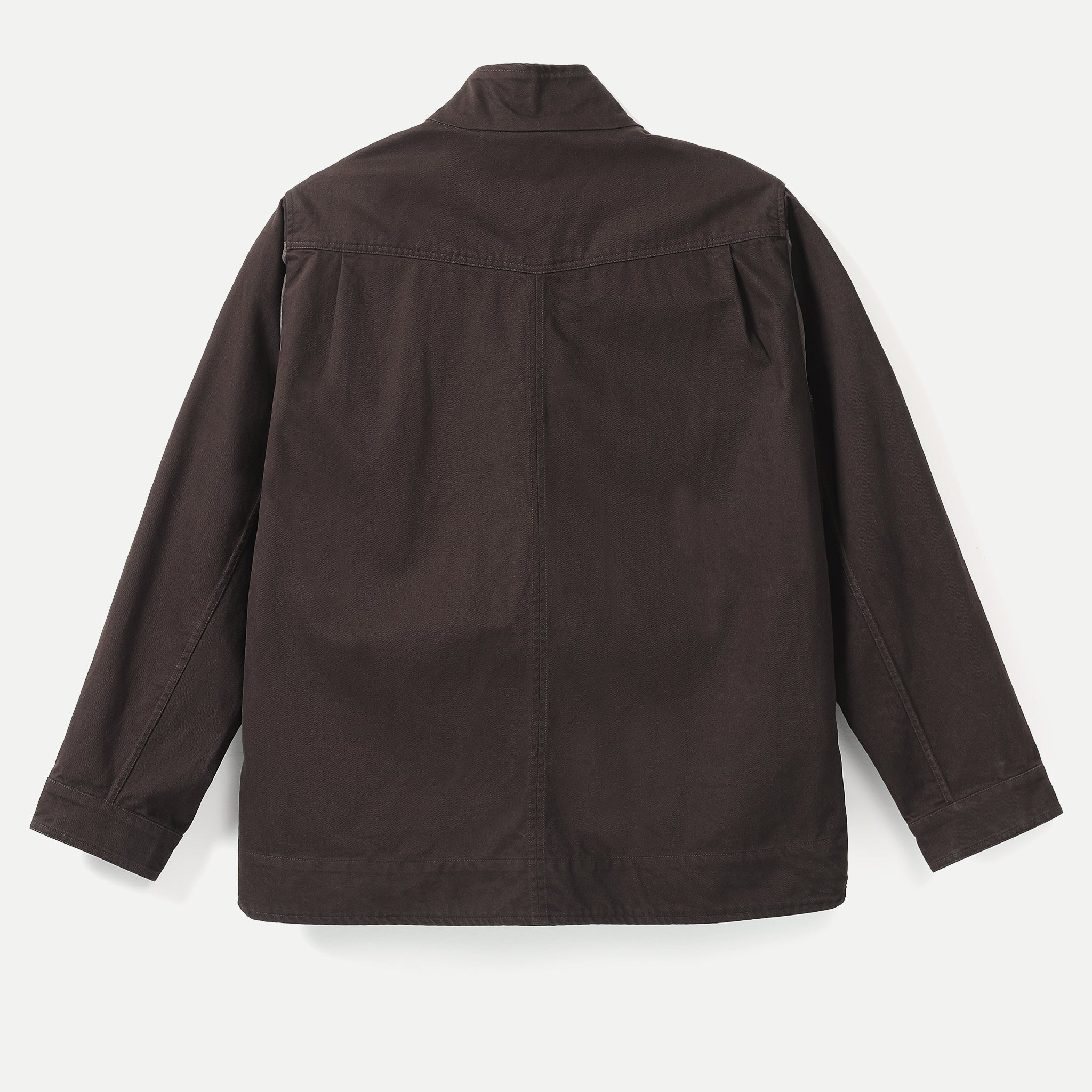 ジェフウェア　Ｏサイズ Corpsware Overshirt - Brushed Drill - Dark Brown – DSPTCH