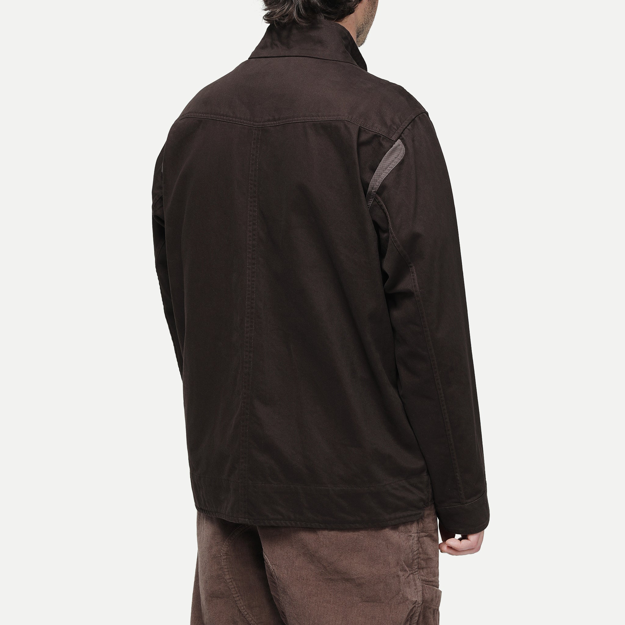 Corpsware Overshirt - Brushed Drill - Dark Brown – DSPTCH