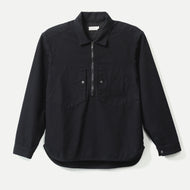 Corpsware Half Zip Work Shirt - Cotton Duck - Anthracite