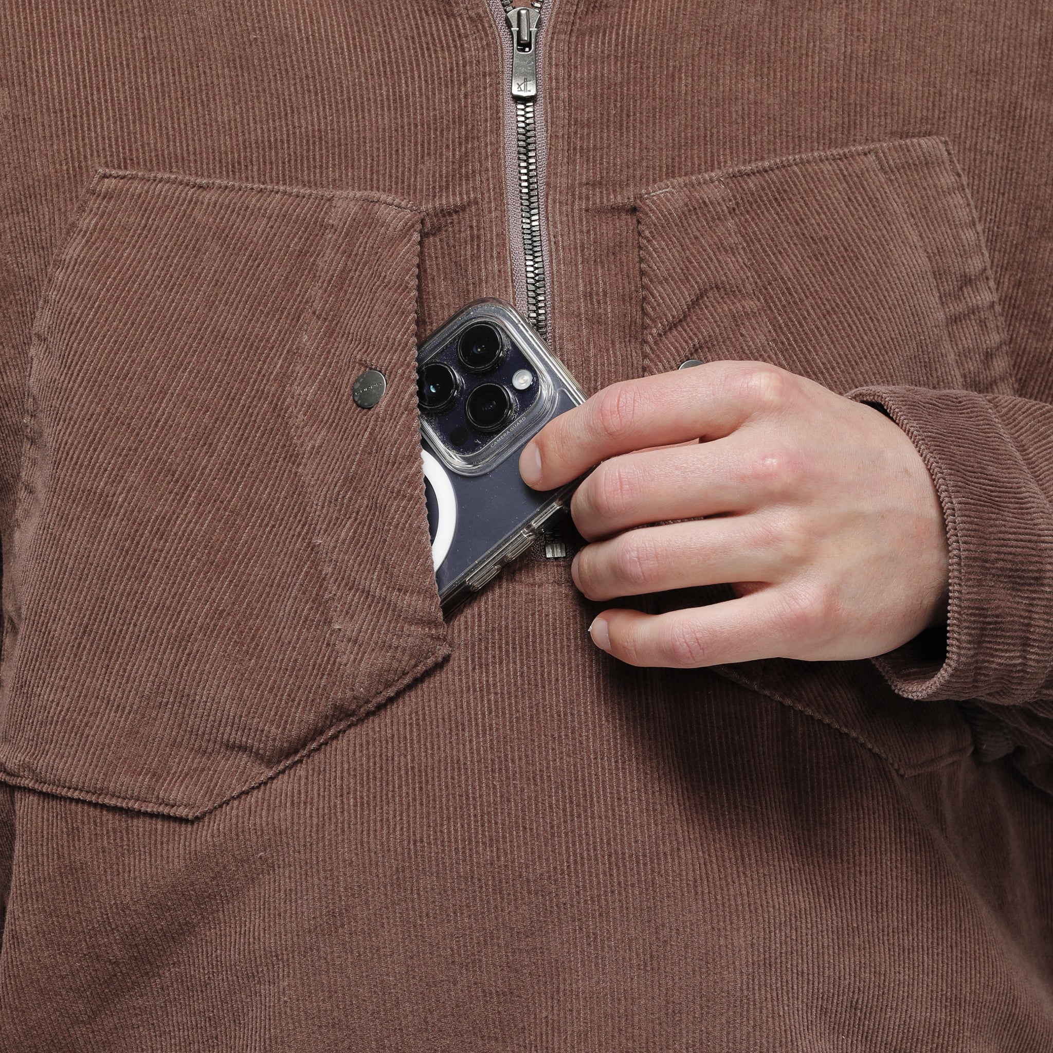 Corpsware Half Zip Work Shirt - Corduroy – DSPTCH