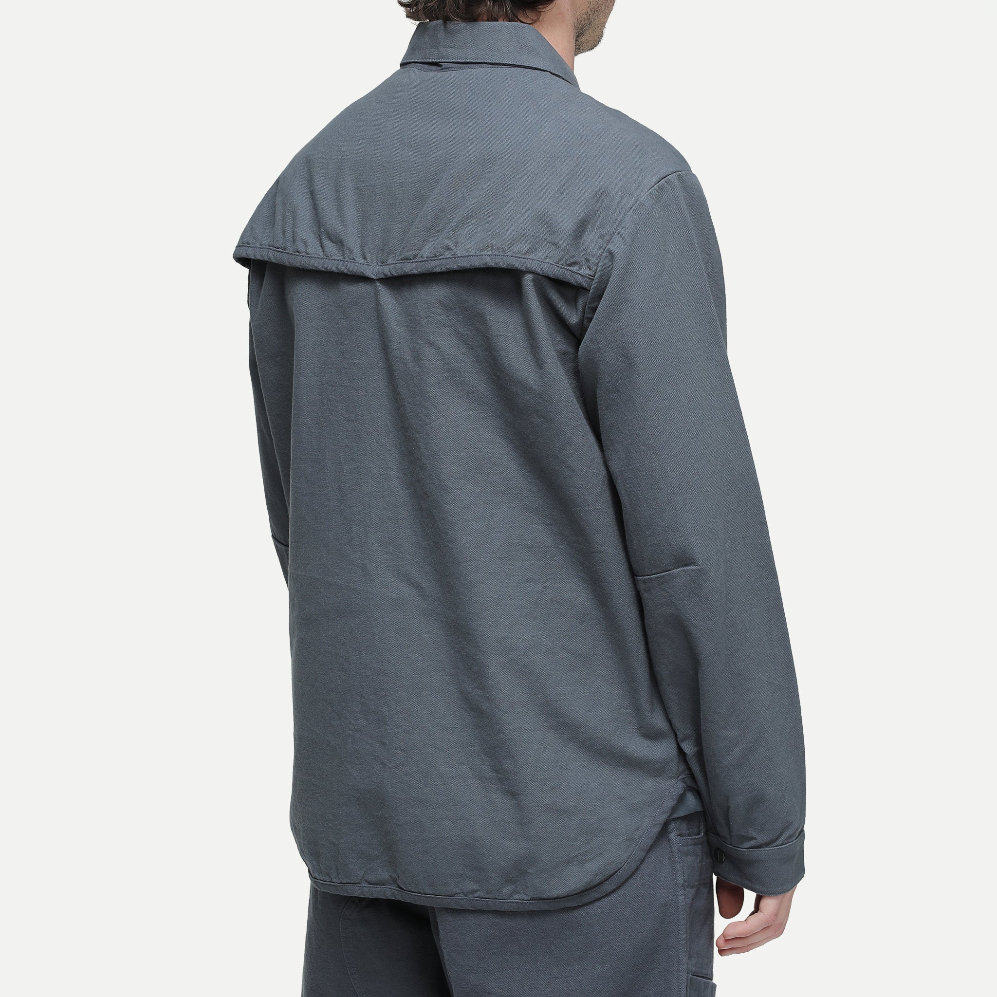 Corpsware Half Zip Work Shirt - Cotton Duck - Storm Blue – DSPTCH