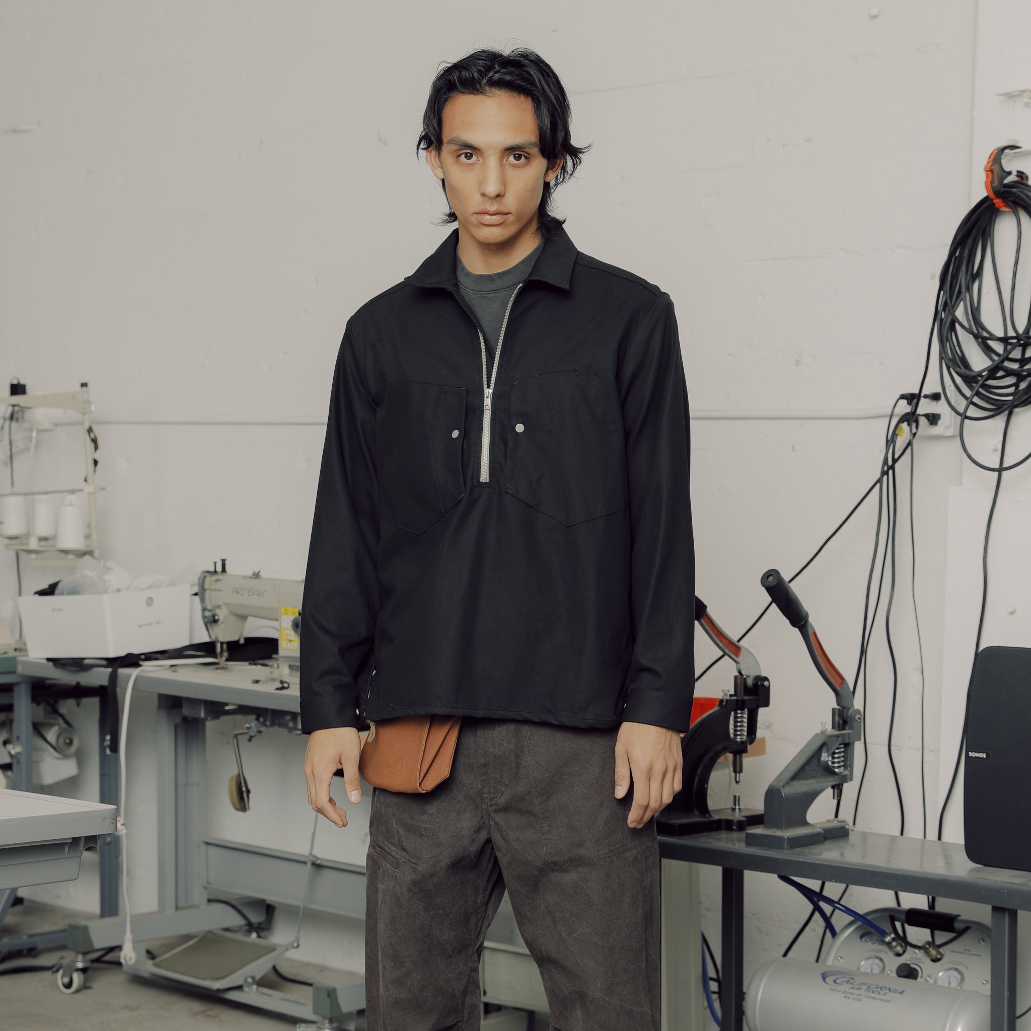 Corpsware Half Zip Work Shirt – DSPTCH