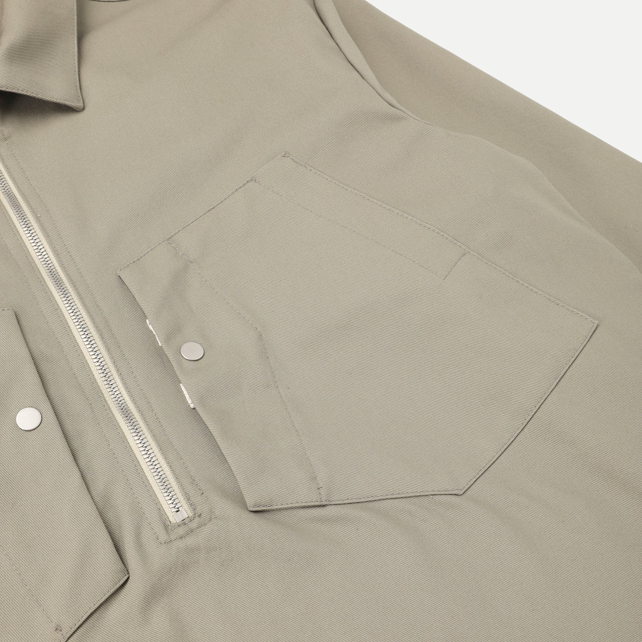 【MODERNIF】Heritage Overfit Short Sleeve Corpsware Half Zip Work Shirt – DSPTCH