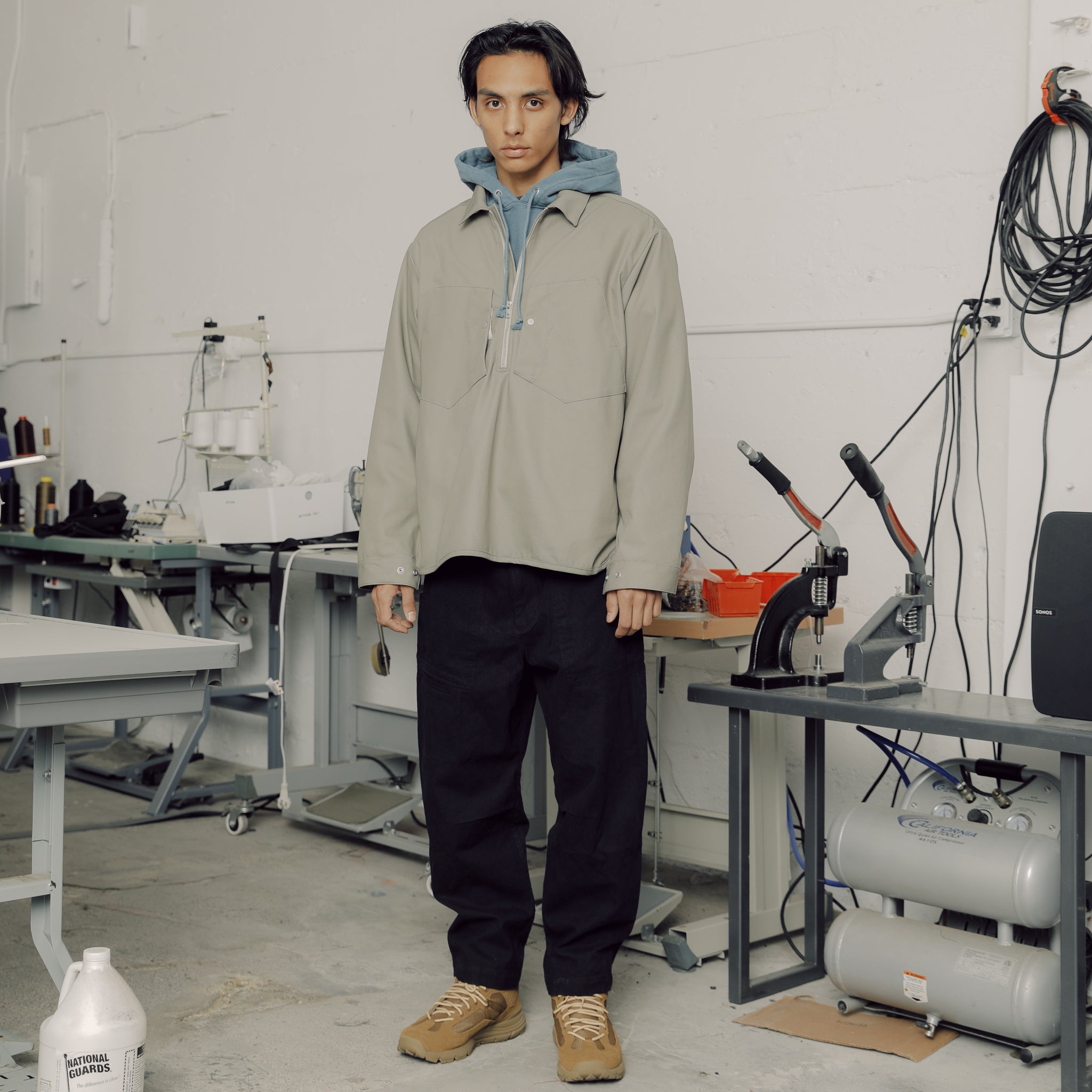 Corpsware Half Zip Work Shirt – DSPTCH