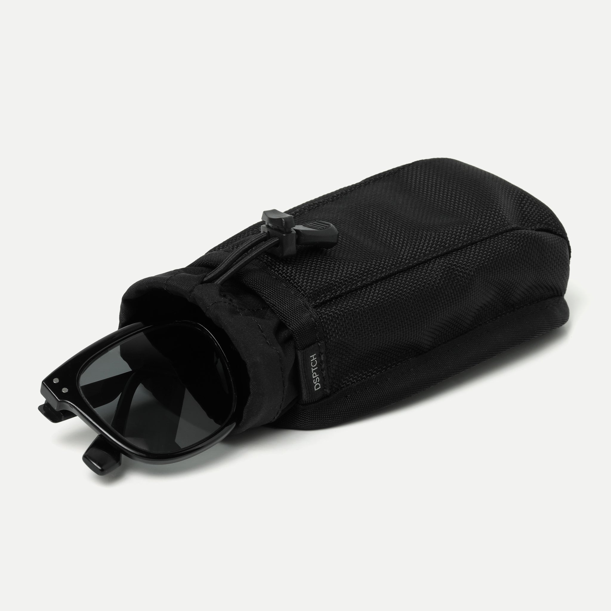 Derek Lam Sunglasses Black Box Case Pouch See Last Pic small tear inside pouch Portable Sunglass Case | Full grain leather, protective  main image 2