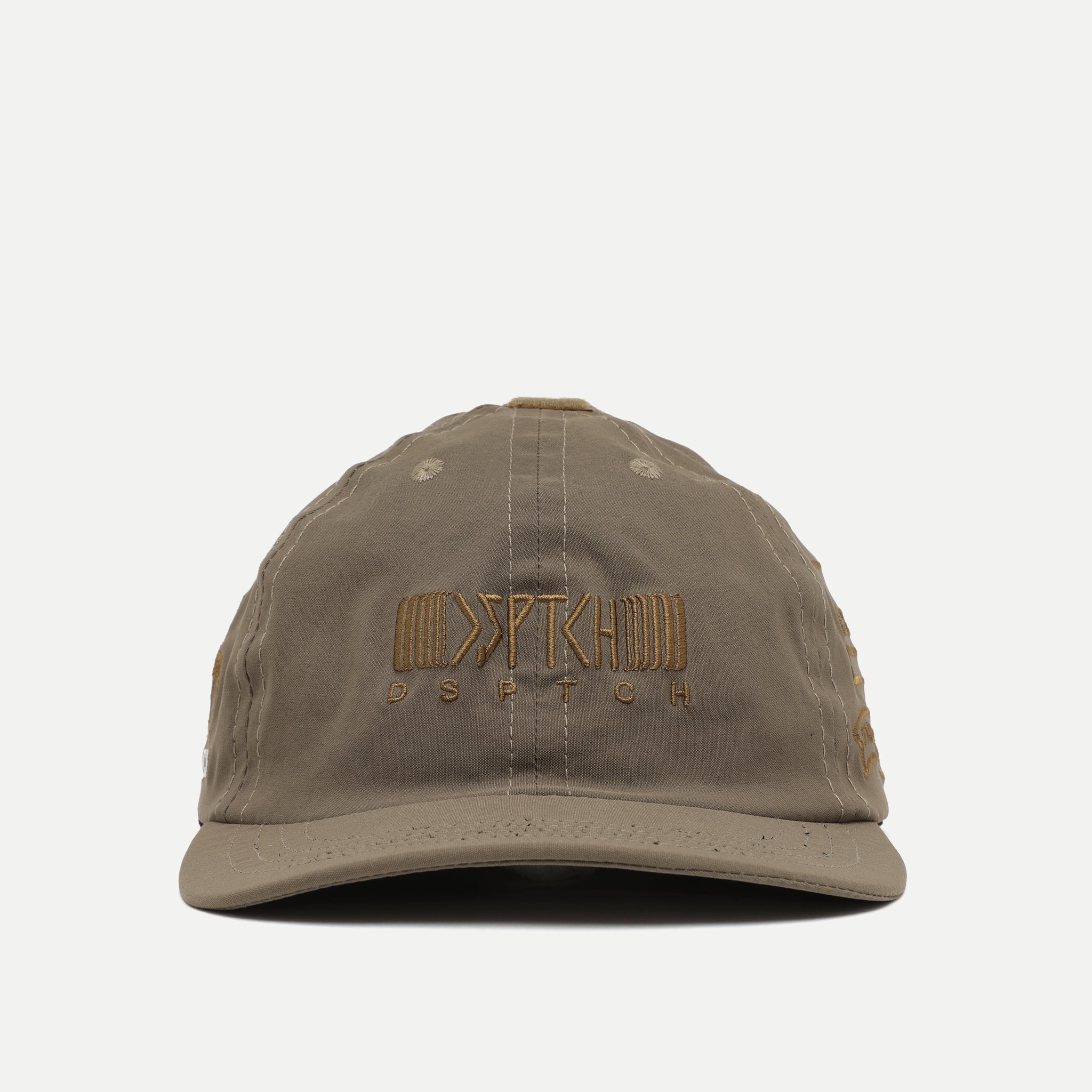 DSPTCH 6 Panel Hat - THEWWW.XYZ Special Edition - Coyote Stretch Nylon