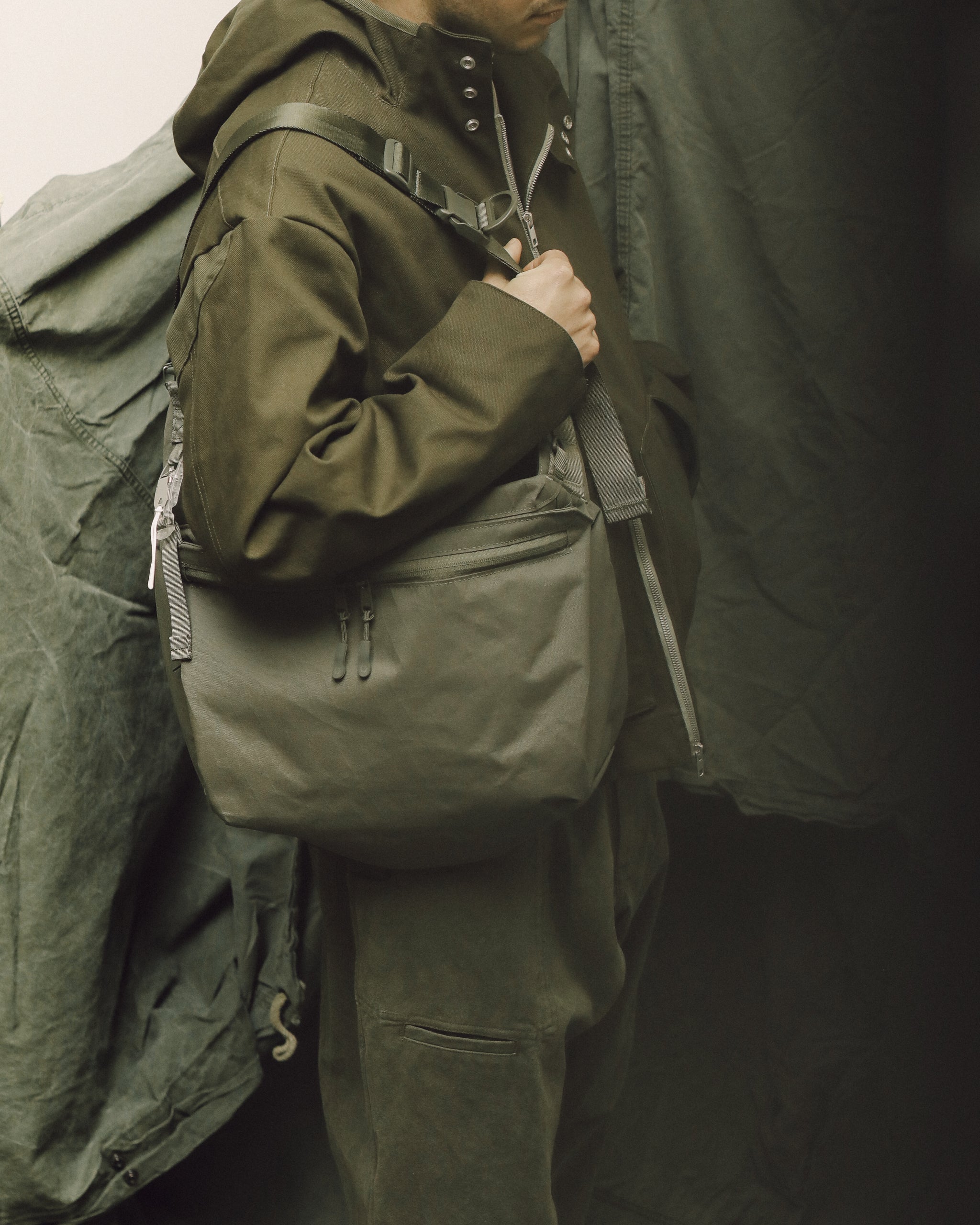 Unit Shoulder Bag - RND Edition - X-PAC X50 - Light Army – DSPTCH Unit Shoulder Bag - RND Edition - X-PAC X50 - Light Army – DSPTCH