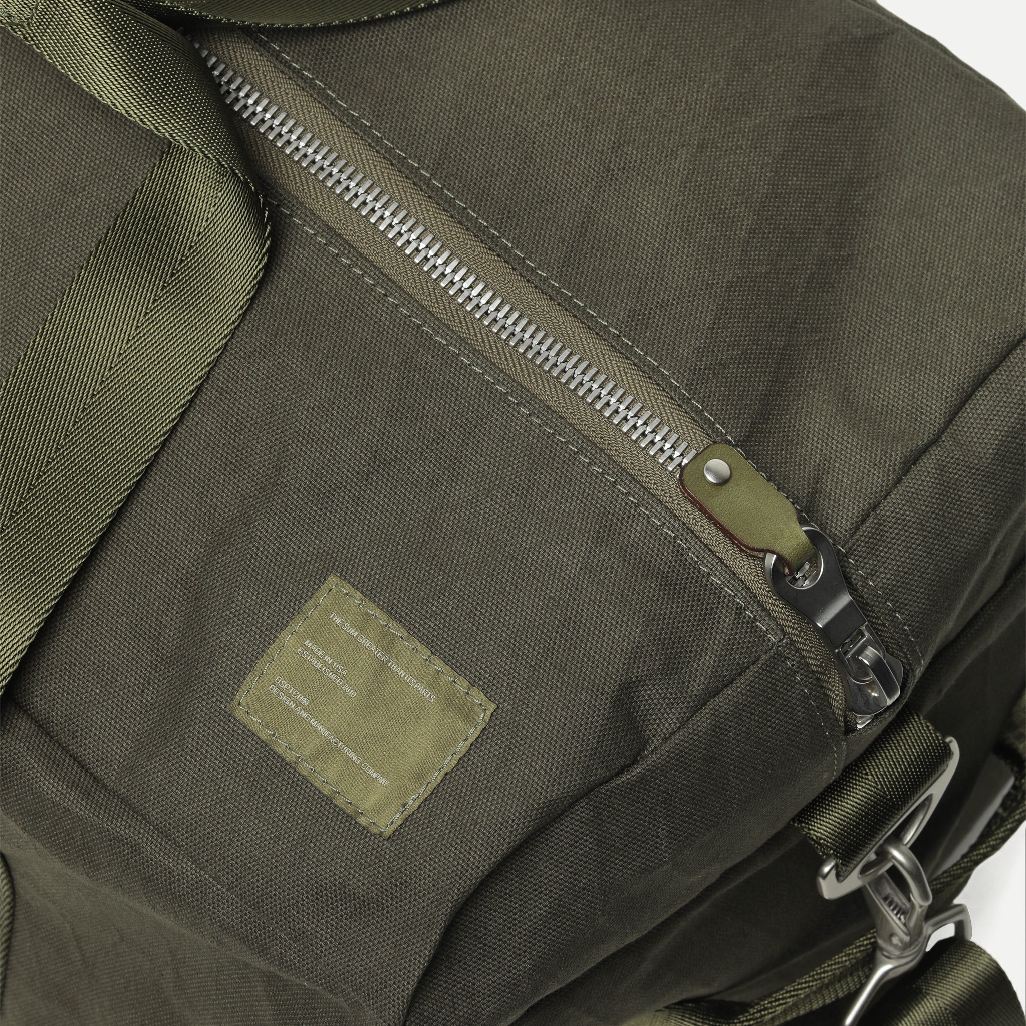 Craft Duffel - X-PAC X11 Olive – DSPTCH